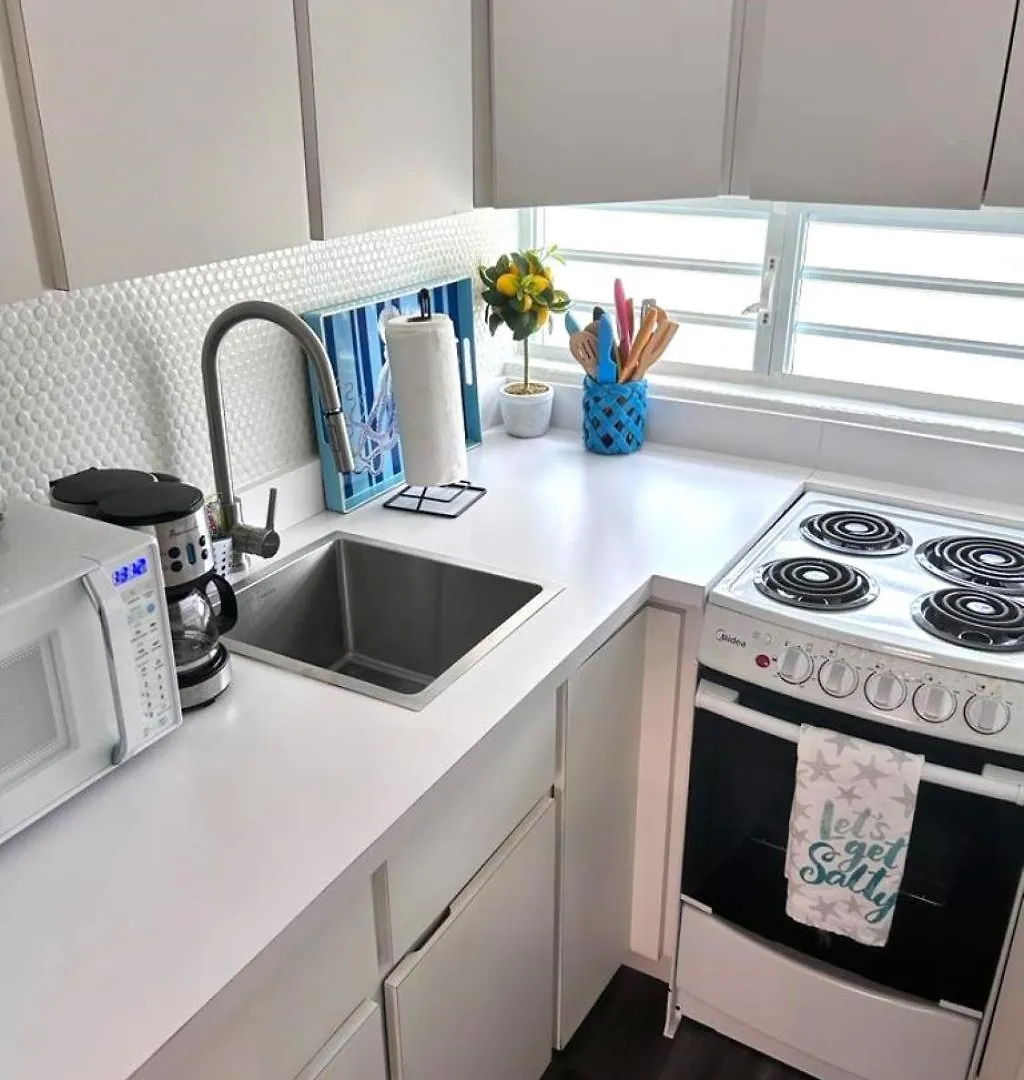 Daire Kasa Galicia Beachfront Studio Pool Beach Access San Juan